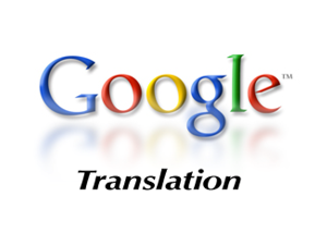 Google translation