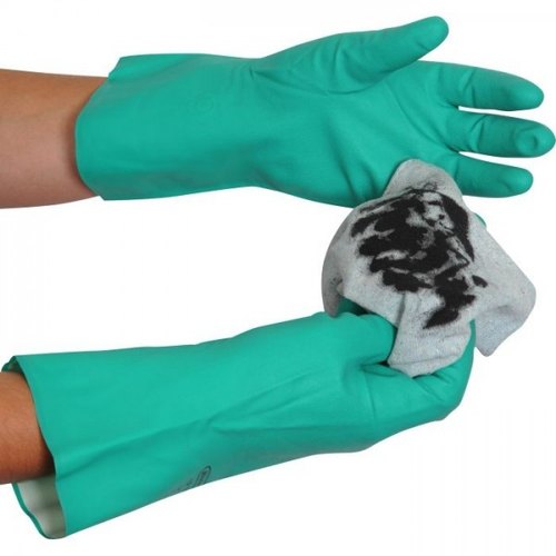 nitrile chemical resistant gloves