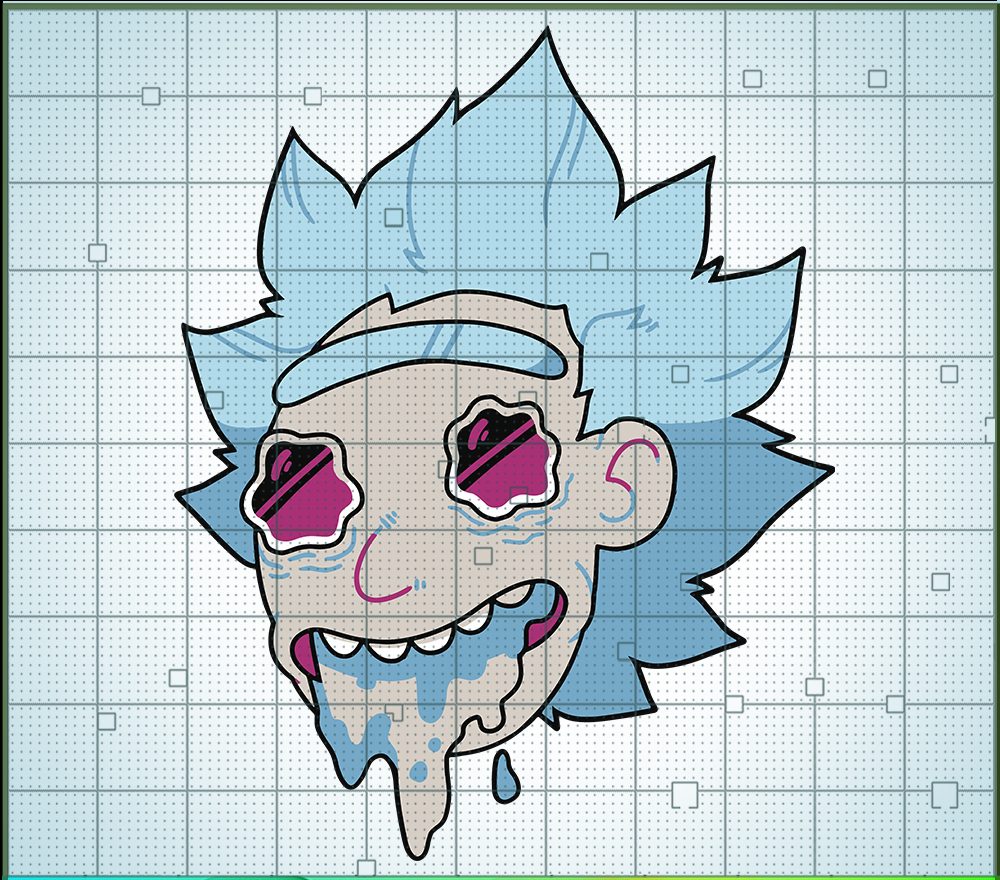 svg rick and morty